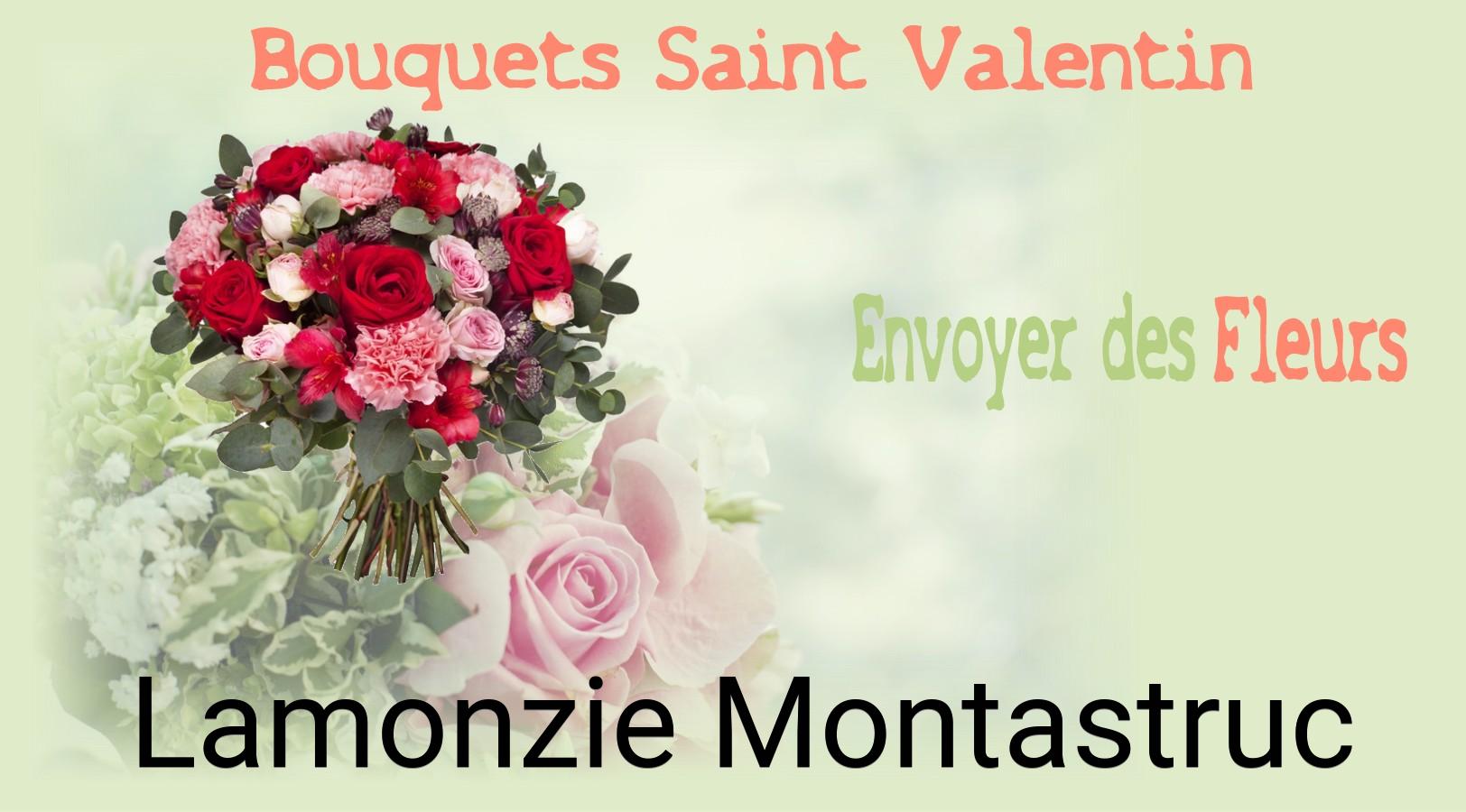Roses de Saint-Valentin livrées à Lamonzie-Montastruc